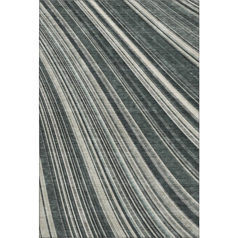 Addison Mayfield Black AMF981 2ft. 3in. x 7ft. 6in. Rect. Rug
