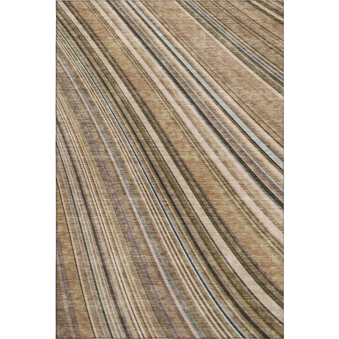 Addison Mayfield Brown AMF981 8ft. x 10ft. Rect. Rug