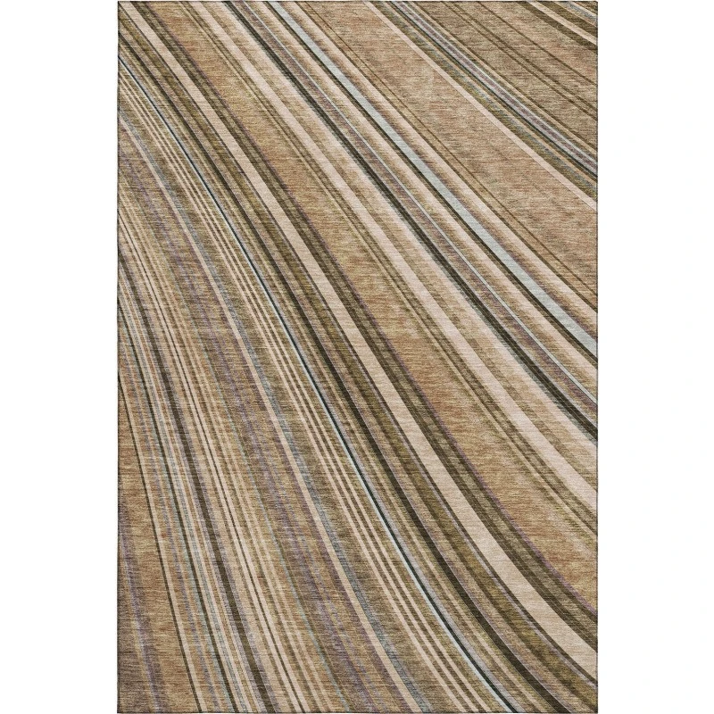 Addison Mayfield Brown AMF981 2ft. 3in. x 7ft. 6in. Rect. Rug