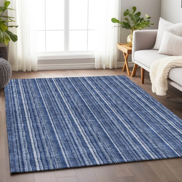 Addison Mayfield Blue AMF982 5ft. x 7ft. 6in. Rect. Rug