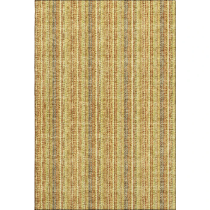 Addison Mayfield Gold AMF982 - 8ft. Round Rug