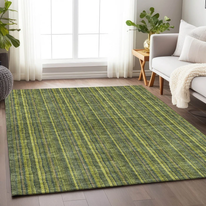 Addison Mayfield Green AMF982 2ft. 3in. x 7ft. 6in. Rect. Rug