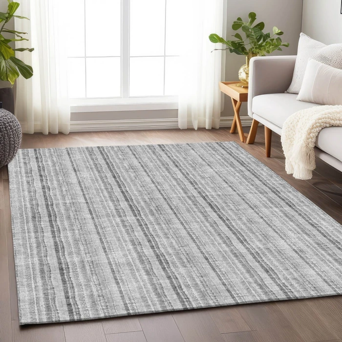 Addison Mayfield Gray AMF982 5ft. x 7ft. 6in. Rect. Rug