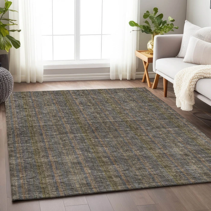Addison Mayfield Brown AMF982 2ft. 3in. x 7ft. 6in. Rect. Rug