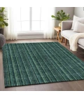 Addison Mayfield Teal AMF982 2ft. 3in. x 7ft. 6in. Rect. Rug