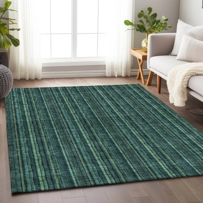 Addison Mayfield Teal AMF982 2ft. 3in. x 7ft. 6in. Rect. Rug