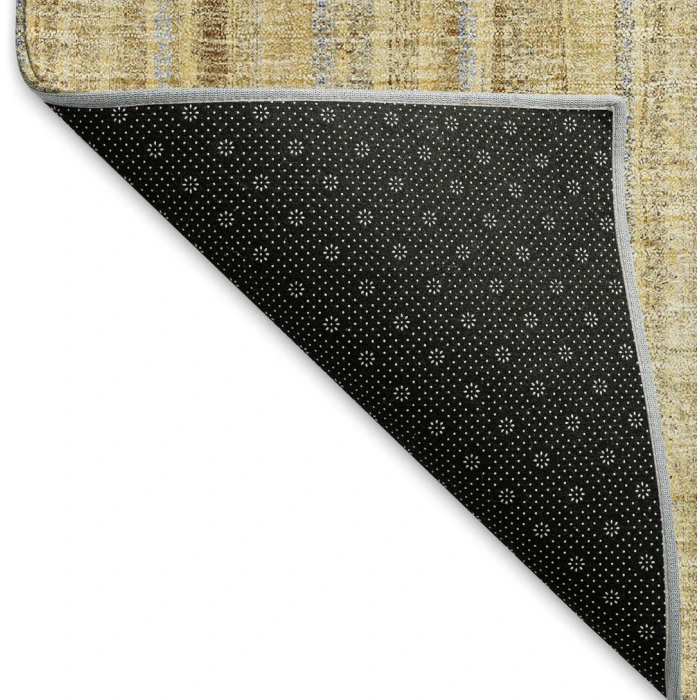 Addison Mayfield Gold AMF982 - 8ft. Round Rug