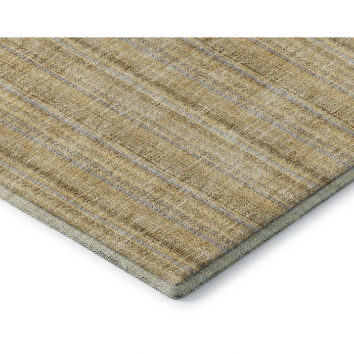 Addison Mayfield Gold AMF982 - 8ft. Round Rug