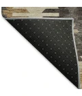 Addison Mayfield Brown AMF983 - 8ft. Round Rug