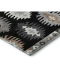 Addison Mayfield Black AMF983 8ft. x 10ft. Rect. Rug