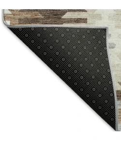 Addison Mayfield Brown AMF983 - 8ft. Round Rug