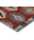 Addison Mayfield Red AMF983 9ft. x 12ft. Rect. Rug
