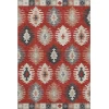 Addison Mayfield Red AMF983 - 8ft. Round Rug