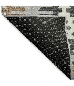 Addison Mayfield Gray AMF983 - 8ft. Round Rug