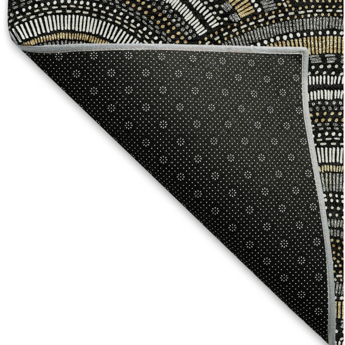 Addison Mayfield Black AMF984 2ft. 3in. x 7ft. 6in. Rect. Rug