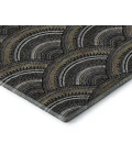 Addison Mayfield Black AMF984 2ft. 3in. x 7ft. 6in. Rect. Rug