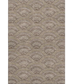 Addison Mayfield Brown AMF984 - 8ft. Round Rug