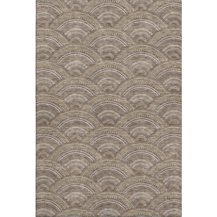 Addison Mayfield Brown AMF984 2ft. 3in. x 7ft. 6in. Rect. Rug