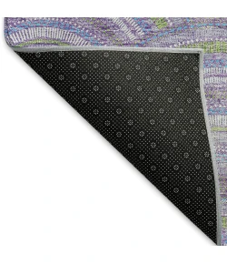 Addison Mayfield Purple AMF984 - 8ft. Round Rug