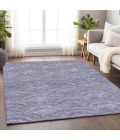 Addison Mayfield Purple AMF984 2ft. 3in. x 7ft. 6in. Rect. Rug