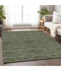 Addison Mayfield Green AMF984 2ft. 3in. x 7ft. 6in. Rect. Rug