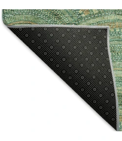 Addison Mayfield Green AMF984 - 8ft. Round Rug