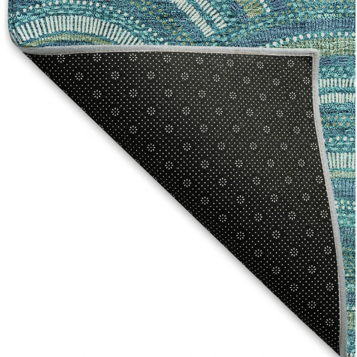 Addison Mayfield Teal AMF984 2ft. 3in. x 7ft. 6in. Rect. Rug