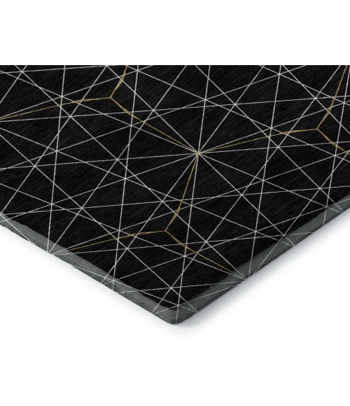 Addison Mayfield Black AMF987 2ft. 3in. x 7ft. 6in. Rect. Rug