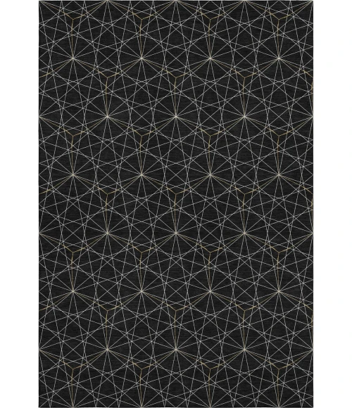 Addison Mayfield Black AMF987 2ft. 3in. x 7ft. 6in. Rect. Rug