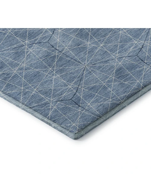 Addison Mayfield Blue AMF987 2ft. 3in. x 7ft. 6in. Rect. Rug
