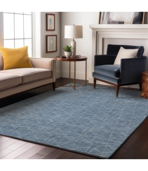 Addison Mayfield Blue AMF987 2ft. 3in. x 7ft. 6in. Rect. Rug