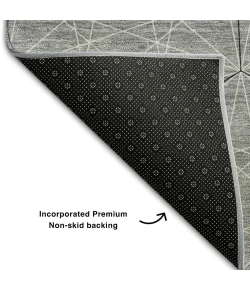 Addison Mayfield Gray AMF987 2ft. 3in. x 7ft. 6in. Rect. Rug