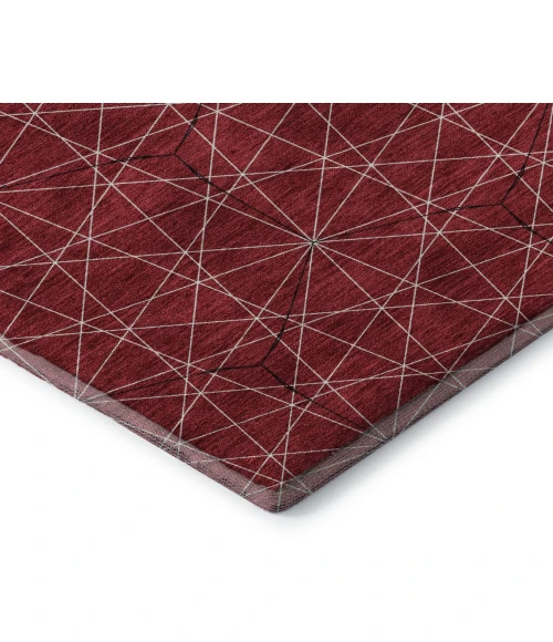 Addison Mayfield Red AMF987 2ft. 3in. x 7ft. 6in. Rect. Rug