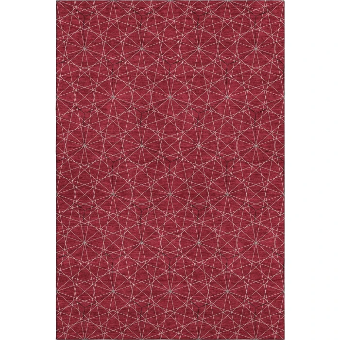 Addison Mayfield Red AMF987 8ft. x 10ft. Rect. Rug
