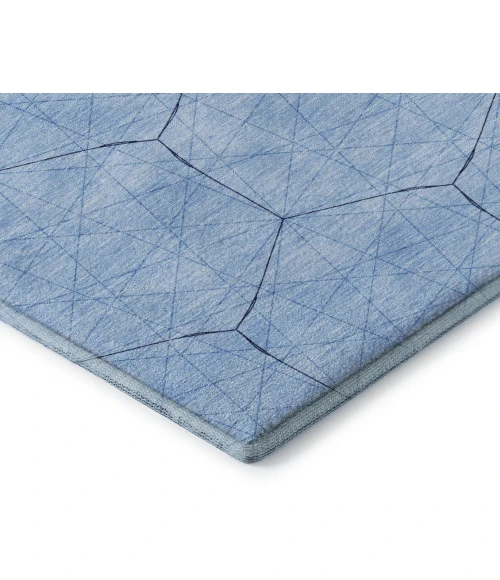 Addison Mayfield Blue AMF987 2ft. 3in. x 7ft. 6in. Rect. Rug