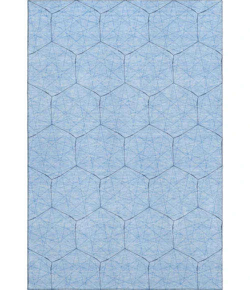 Addison Mayfield Blue AMF987 2ft. 3in. x 7ft. 6in. Rect. Rug