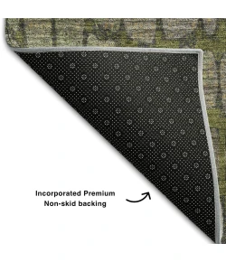 Addison Mayfield Green AMF988 8ft. x 10ft. Rect. Rug