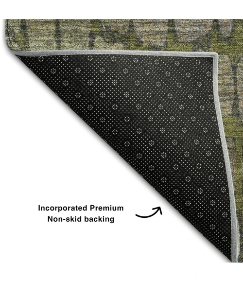 Addison Mayfield Green AMF988 2ft. 3in. x 7ft. 6in. Rect. Rug