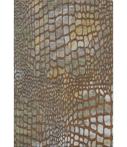 Addison Mayfield Orange AMF988 2ft. 3in. x 7ft. 6in. Rect. Rug