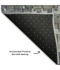 Addison Mayfield Gray AMF988 2ft. 3in. x 7ft. 6in. Rect. Rug