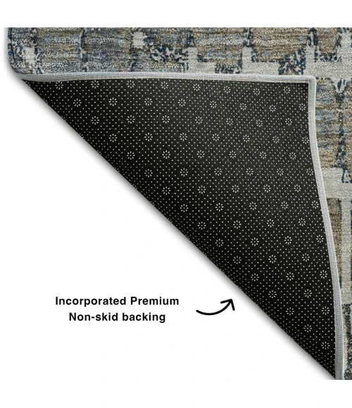 Addison Mayfield Gray AMF988 2ft. 3in. x 7ft. 6in. Rect. Rug