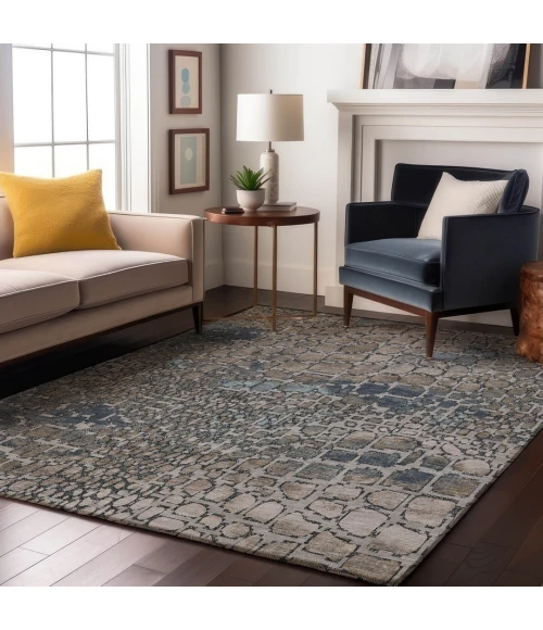 Addison Mayfield Gray AMF988 2ft. 3in. x 7ft. 6in. Rect. Rug