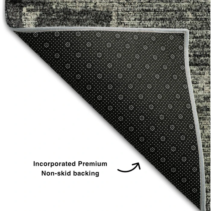 Addison Mayfield Black AMF989 2ft. 3in. x 7ft. 6in. Rect. Rug