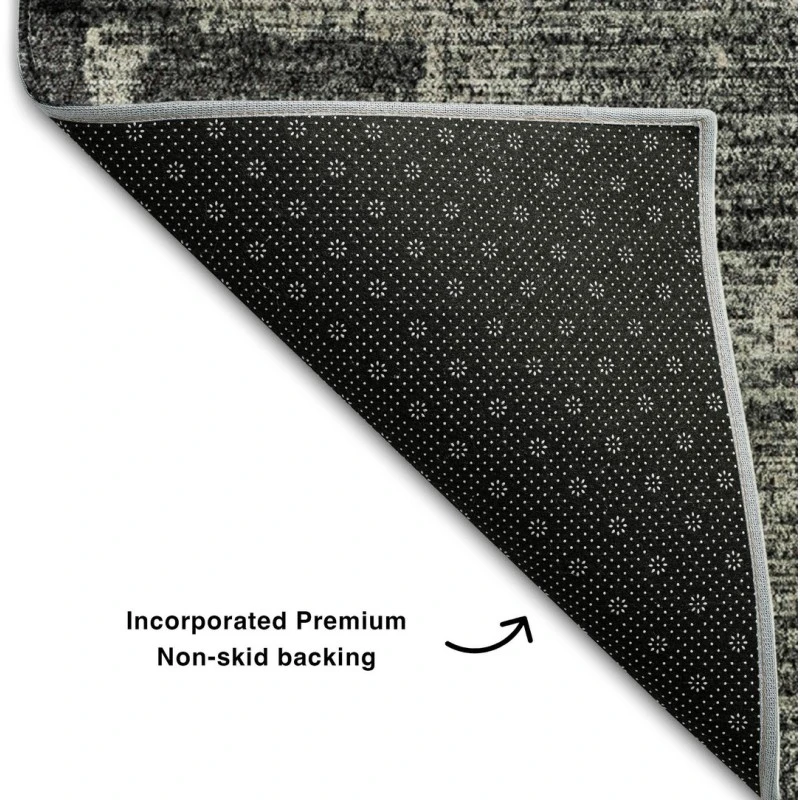 Addison Mayfield Black AMF989 5ft. x 7ft. 6in. Rect. Rug