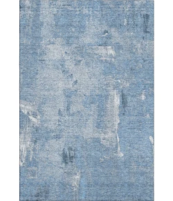 Addison Mayfield Blue AMF989 - 8ft. Round Rug