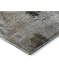 Addison Mayfield Gray AMF989 - 8ft. Round Rug