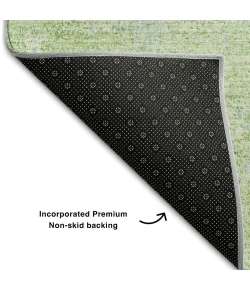 Addison Mayfield Green AMF989 - 8ft. Round Rug
