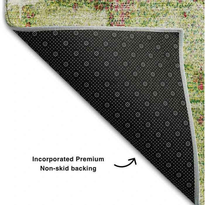 Addison Mayfield Green AMF989 - 8ft. Round Rug