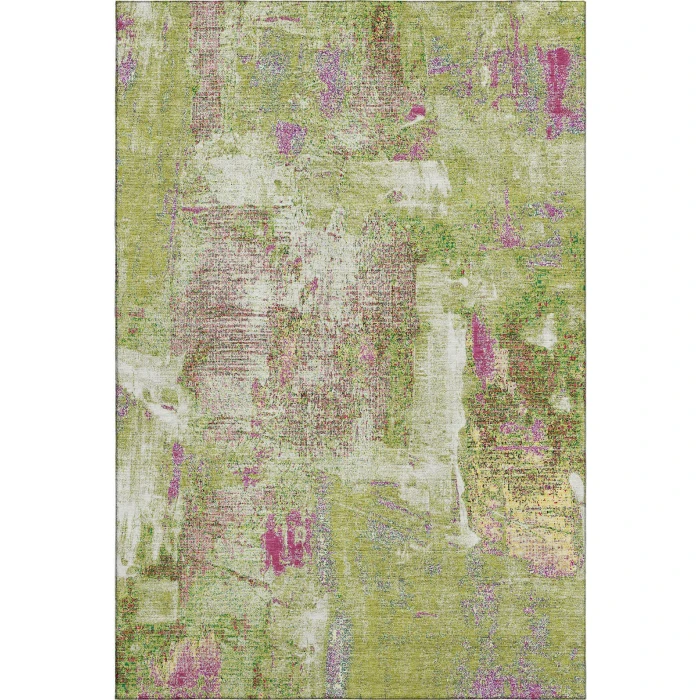 Addison Mayfield Green AMF989 - 8ft. Round Rug