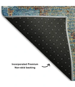 Addison Mayfield Blue AMF989 5ft. x 7ft. 6in. Rect. Rug